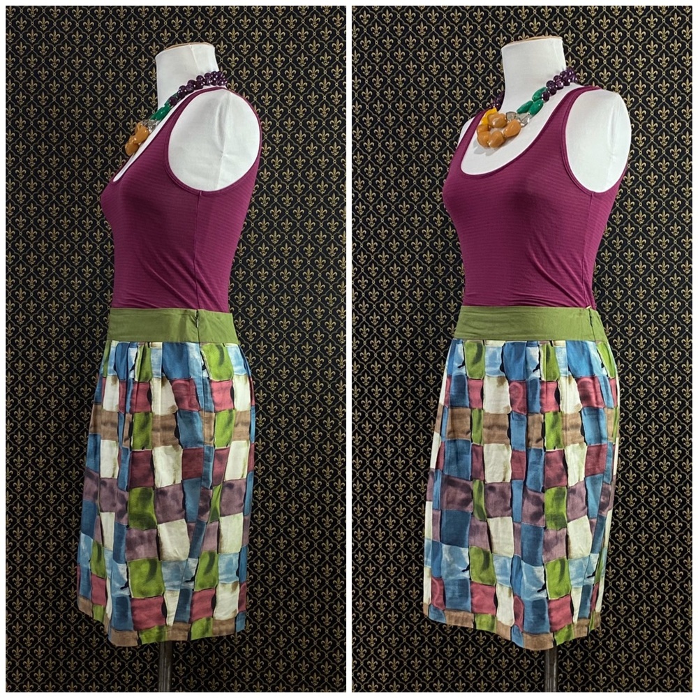 Anthro Patchwork Print Scarf By Ipsa View 5